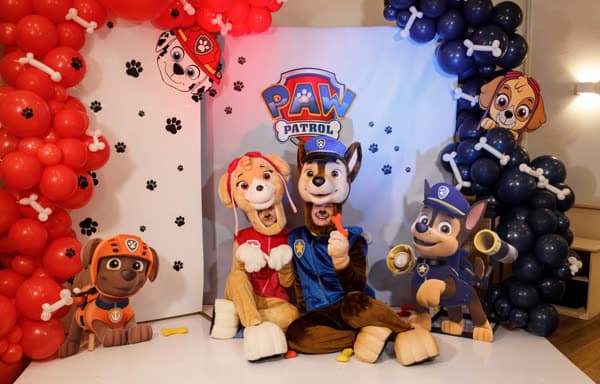 Щенячий патруль (полуростовые) - аниматор в Бэби Хаузе